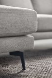 Hoekbank Acante comfortschuim met HR-schuim zitting steel