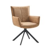 Eetstoel Milanello cognac