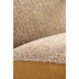 Fauteuil Metal caramel