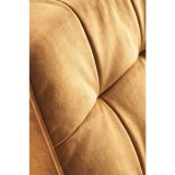 Fauteuil Metal cognac