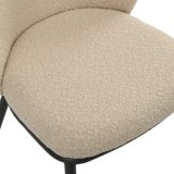 Eetkamerstoel Liaz boucle taupe