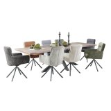 Eetfauteuil Cavaletta oyster / liver