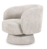 Fauteuil Bowie taupe
