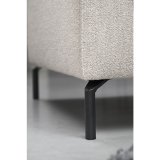 Hoekbank Linoza polyetherschuim + HR-schuim naturel