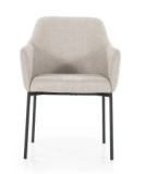 Eetstoel Patch taupe linea