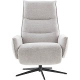 Relaxfauteuil Livo handmatig verstelbaar Mito ash grey