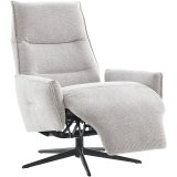 Relaxfauteuil Livo handmatig verstelbaar Mito ash grey