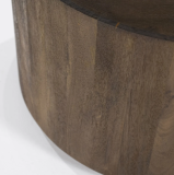 Salontafel Zavion klein mangohout Ø 60 cm