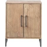 Opbergkast Piastra mangohout naturel 78 x 64 x 40 cm