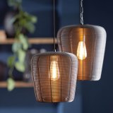 Hanglamp Barzio mat zwart Ø23