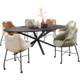 Armstoel Lucide cognac