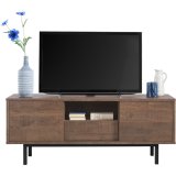 TV-meubel Spazzare 59 x 148 dark mango