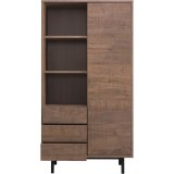 Wandkast Spazzare dark mango