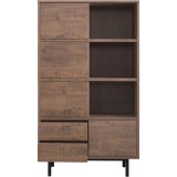 Wandkast Spazzare 175 x 100 dark mango