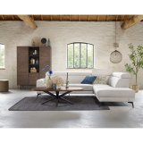 Salontafel Mascaro deens ovaal 135 x 67 dark mango