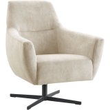 Draaifauteuil Gudo stof adore oyster