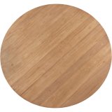 Eettafel Romaro ø 150 teak mix rough