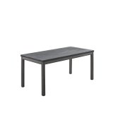 Kindertafel Tratto 110 x 55 mango zwart