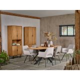 Eettafel Aska deens ovaal 260x110 teak naturel brushed
