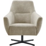 Draaifauteuil Gudo stof adore clay