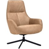 Draaifauteuil Vaneze microleder bull liver
