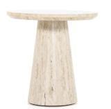 Bijzettafel Aiven travertin natuursteen