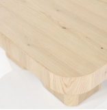 Salontafel naturel eikenhout