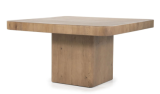 Eettafel Hamza bruin eikenhout