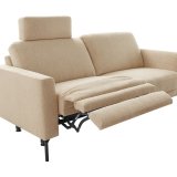 2,5 zitsbank Moscato HR-schuim, beige