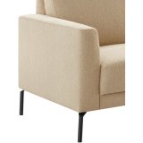 2,5 zitsbank Moscato Pocketvering i.c.m. visco, beige