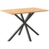 Bartafel Aska 130 x 80 teak naturel brushed