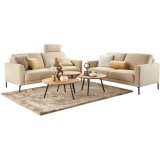 2,5 zitsbank Moscato HR-schuim, beige