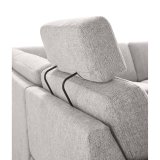 Hoekbank Muscolo HR, Mito grijs