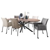 Eettafel Tavolo 230 x 115 light roast