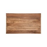 Restauranttafel Blad rough mangohout, 120x70 cm