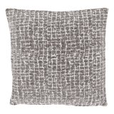 Sierkussen Baschi 45x45 cm dark grey