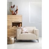 Loveseat Terzo bonellvering HR-schuim zitting ivory