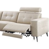 Hoekbank Piorino Pocketveren i.c.m. HR, light grey