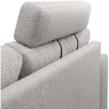 Hoekbank Arnad HR-koudschuim, steel