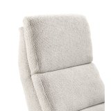 Relaxfauteuil Initio medium in stof macan 60 lightgrey