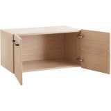 Wandkast Sistema 226x166x45 cm Misty Oak