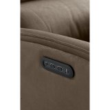 Relaxfauteuil Volgere medium donkerbruin elektrisch verstelbaar