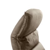 Relaxfauteuil Volgere medium donkerbruin elektrisch verstelbaar