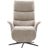 Relaxfauteuil Liri (draaibaar) stof venga 12-taupe