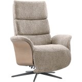 Relaxfauteuil Liri (draaibaar) stof venga 12-taupe