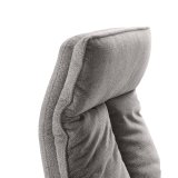 Relaxfauteuil Assele (draaibaar) stof mito 67 antraciet