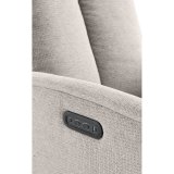 Relaxfauteuil Assele (draaibaar) stof mito 40 ash grey