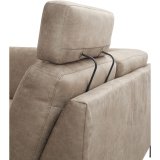 Hoekbank Moscato elektrisch relaxfunctie en zitdiepte pocketvering met visco in clay