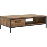 Salontafel Romaro 135 x 67 teak mix rough