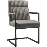 Armstoel Dantero antraciet